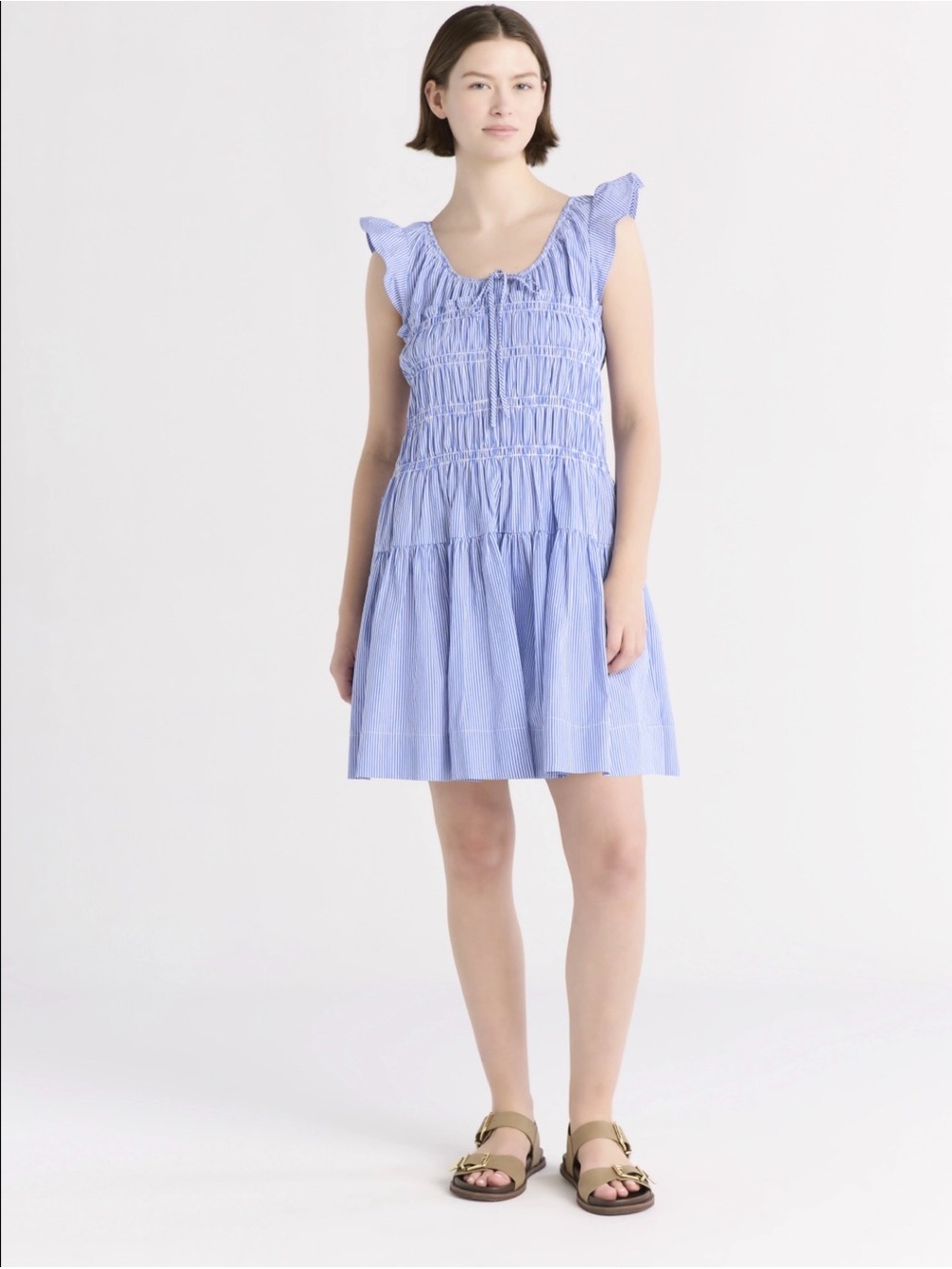 Free Assembly blue mini dress